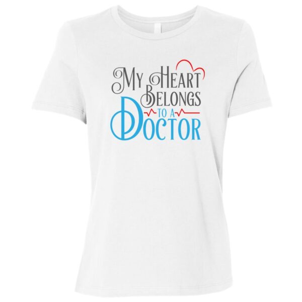 My Heart Belongs To Doctor White T-Shirt