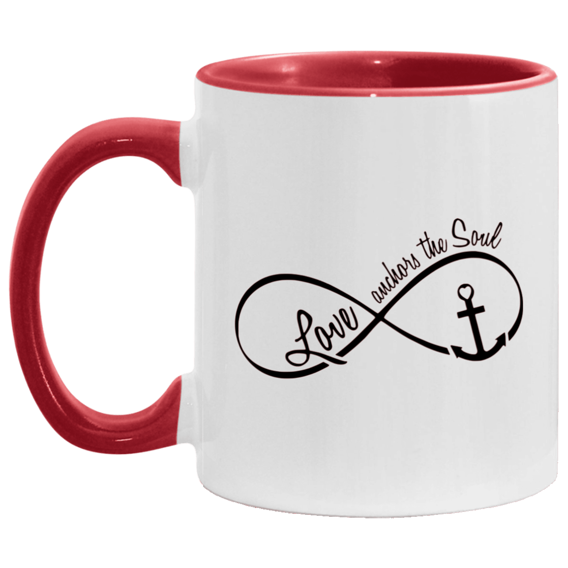 Love Anchors The Soul Coffee Mug