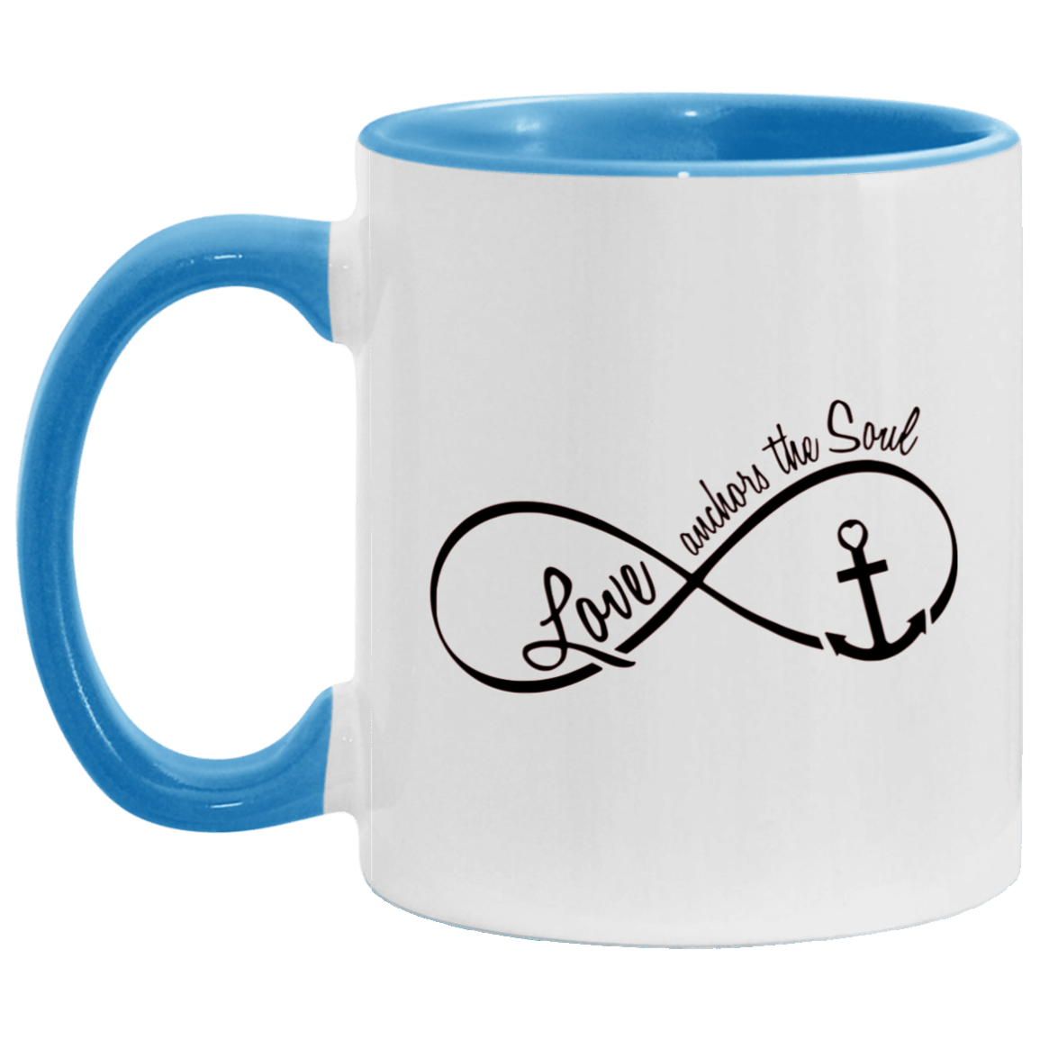 Love Anchors The Soul Coffee Mug
