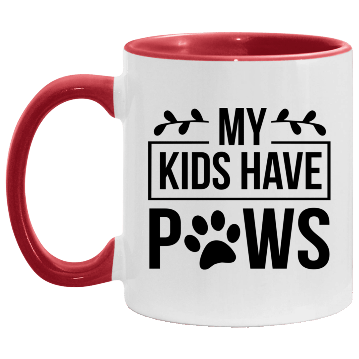 My Kids Have Paws Coffee Mug