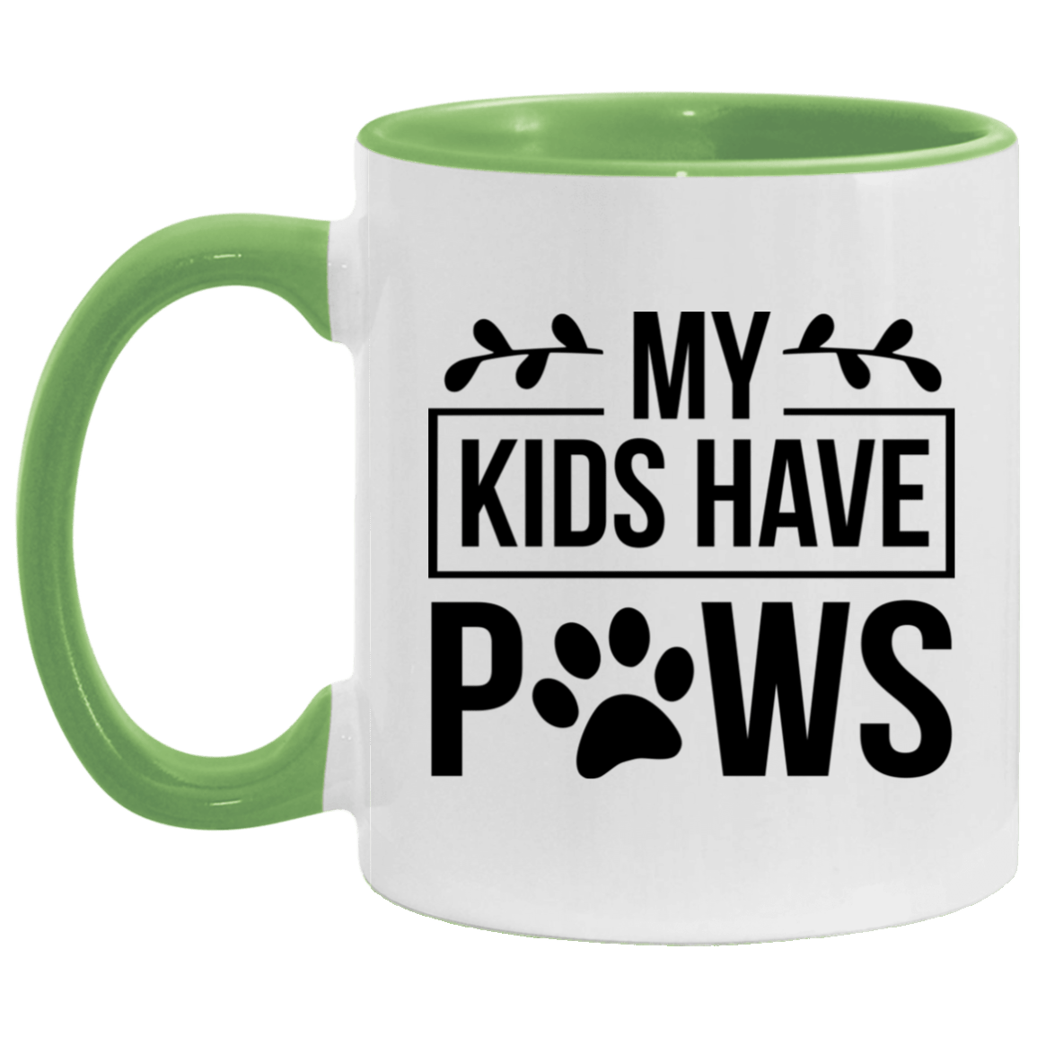 My Kids Have Paws Coffee Mug