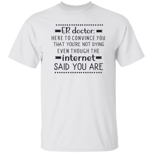 ER Doctor Advice Unisex T-Shirt