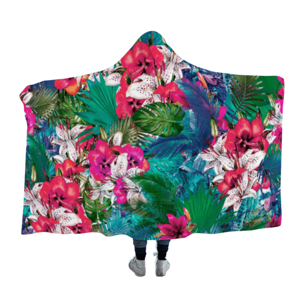 Garden Style Hooded Blanket