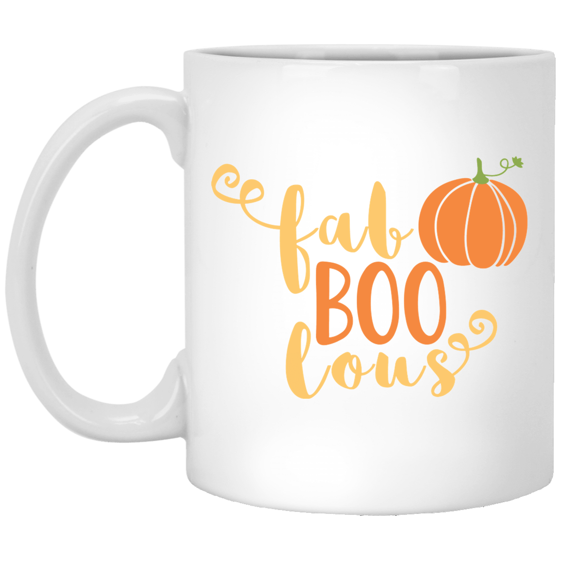 Fabboolous Halloween White Mug