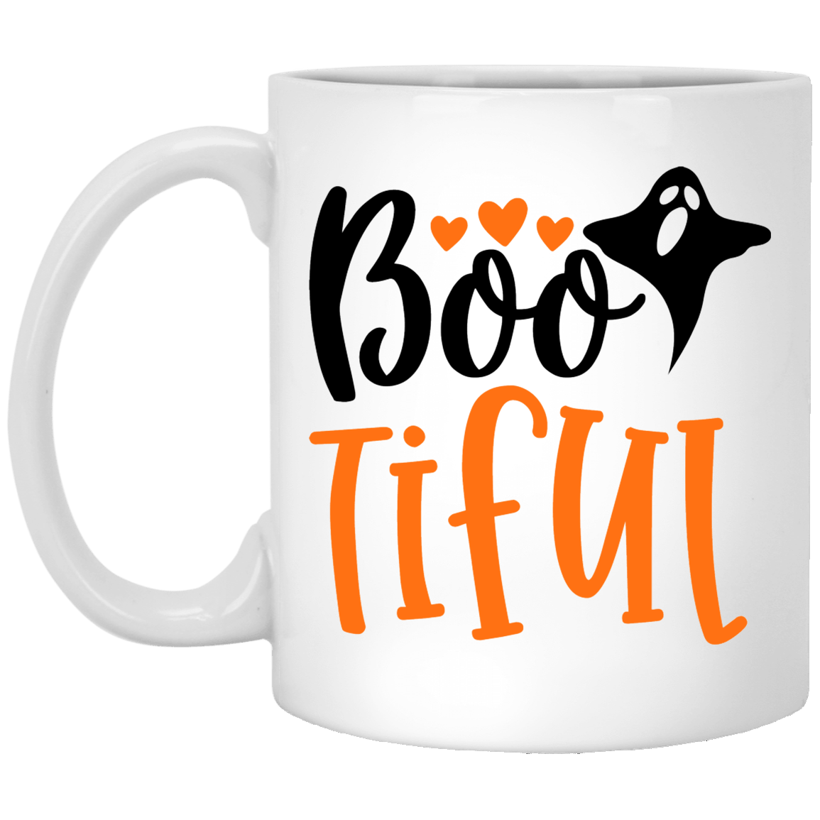Boo Tifui Halloween White Mug