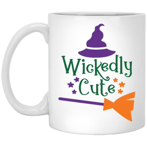 Wickedly Cute White Coffee Mug