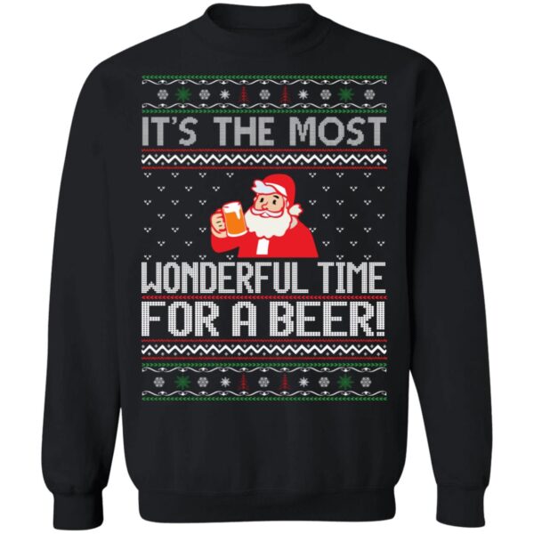 Wonderful Time For Beer Sweatshirt