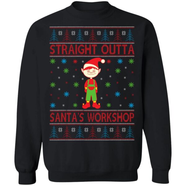 Santa Workshop Pullover Sweatshirt